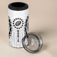 World Rugby Cook Islands 4 in 1 Can Cooler Tumbler Kukis Make History - Polynesian Pride