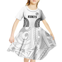 World Rugby Cook Islands Kid Short Sleeve Dress Kukis Make History - Polynesian Pride