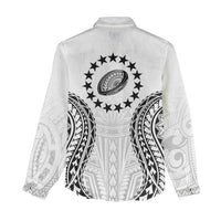 World Rugby Cook Islands Women Casual Shirt Kukis Make History - Polynesian Pride