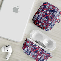 Guam Felis Pasgua AirPods Case Pacific Patchwork Xmas Vibes - Polynesian Pride