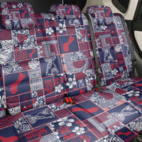 Guam Felis Pasgua Back Car Seat Cover Pacific Patchwork Xmas Vibes - Polynesian Pride
