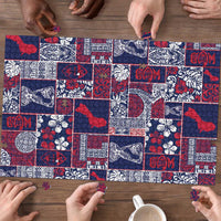 Guam Felis Pasgua Puzzle Pacific Patchwork Xmas Vibes - Polynesian Pride