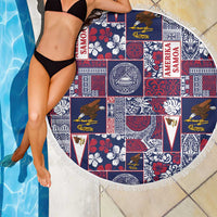 Manuia le Kerisimasi American Samoa Beach Blanket Pacific Patchwork Xmas Vibes - Polynesian Pride