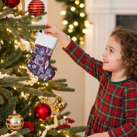 Manuia le Kerisimasi American Samoa Christmas Stocking Pacific Patchwork Xmas Vibes - Polynesian Pride