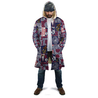 Manuia le Kerisimasi American Samoa Cloak Pacific Patchwork Xmas Vibes - Polynesian Pride