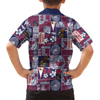 Manuia le Kerisimasi American Samoa Family Matching Mermaid Dress and Hawaiian Shirt Pacific Patchwork Xmas Vibes LT9 - Polynesian Pride