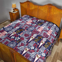 Manuia le Kerisimasi American Samoa Quilt Pacific Patchwork Xmas Vibes - Polynesian Pride