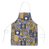 Ekamawir omo Nauru Apron Pacific Patchwork Xmas Vibes - Polynesian Pride