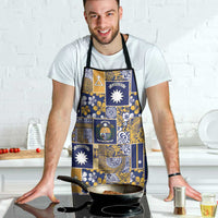 Ekamawir omo Nauru Apron Pacific Patchwork Xmas Vibes - Polynesian Pride