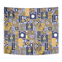 Ekamawir omo Nauru Tapestry Pacific Patchwork Xmas Vibes - Polynesian Pride