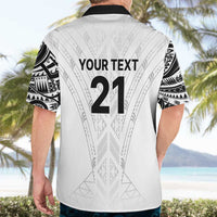 New Zealand Koru Fern Custom Hawaiian Shirt Simple Taniko Motif