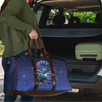 Tui Bird Matariki Galaxy Travel Bag Koru Silver Fern Aotearoa LT9 - Polynesian Pride