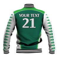 Personalised Polynesian Pride Cook Islands Rugby Baseball Jacket No1 LT9 - Polynesian Pride