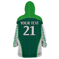 Personalised Polynesian Pride Cook Islands Rugby Wearable Blanket Hoodie No1 LT9 - Polynesian Pride