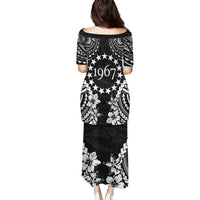 Cook Islands Ra o te Ui Ariki Est 1967 Family Matching Puletasi and Hawaiian Shirt LT9 - Polynesian Pride