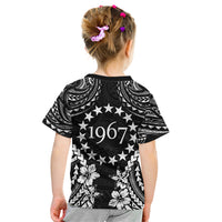 Cook Islands Ra o te Ui Ariki Est 1967 Kid T Shirt LT9 - Polynesian Pride