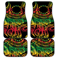 Cook Islands 15 Stars Car Mats Kuki Airani Polynesian Tribal Wave Tattoo