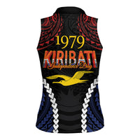 Kiribati 45th Anniversary Independence Day Women Sleeveless Polo Shirt Since 1979