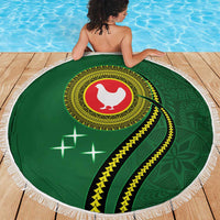 Manua Islands Polynesian Style Beach Blanket
