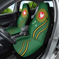 Manua Islands Polynesian Style Car Seat Cover
