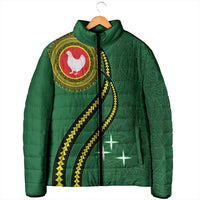 Manua Islands Polynesian Style Padded Jacket LT9 - Polynesian Pride