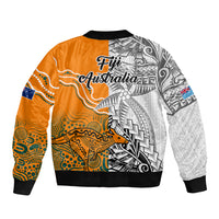 fiji-australia-rugby-bomber-jacket-world-cup-2023-polynesia-tapa-mixed-indigenous-aboriginal