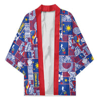Filipino Maligayang Pasko Kimono Pacific Patchwork Xmas Vibes - Polynesian Pride
