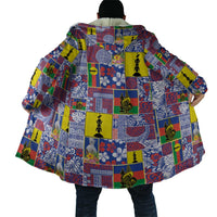 New Caledonia Joyeux Noel Cloak Pacific Patchwork Xmas Vibes - Polynesian Pride
