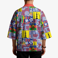 New Caledonia Joyeux Noel Kimono Pacific Patchwork Xmas Vibes - Polynesian Pride