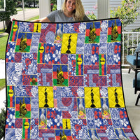 New Caledonia Joyeux Noel Quilt Pacific Patchwork Xmas Vibes - Polynesian Pride