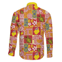 Niue Monuina e Kilisimasi Family Matching Puletasi and Hawaiian Shirt Pacific Patchwork Xmas Vibes LT9 - Polynesian Pride