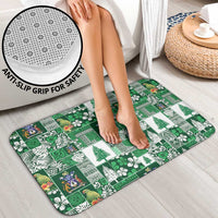 Norfolk Island Meri Krismas Bathroom Set Pacific Patchwork Xmas Vibes - Polynesian Pride