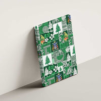 Norfolk Island Meri Krismas Canvas Wall Art Pacific Patchwork Xmas Vibes - Polynesian Pride