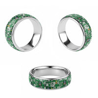 Norfolk Island Meri Krismas Classic Ring Pacific Patchwork Xmas Vibes - Polynesian Pride