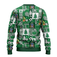 Norfolk Island Meri Krismas Ugly Christmas Sweater Pacific Patchwork Xmas Vibes - Polynesian Pride