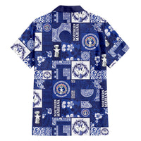 Northern Mariana Islands Magof Nochebuena Family Matching Mermaid Dress and Hawaiian Shirt Pacific Patchwork Xmas Vibes LT9 - Polynesian Pride