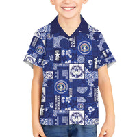 Northern Mariana Islands Magof Nochebuena Hawaiian Shirt Pacific Patchwork Xmas Vibes - Polynesian Pride
