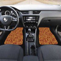 Rotuma Faiakse'ea 'e Kirisimasi Car Mats Pacific Patchwork Xmas Vibes - Polynesian Pride