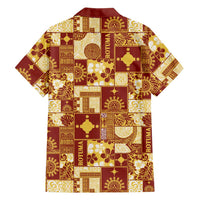 Rotuma Faiakse'ea 'e Kirisimasi Hawaiian Shirt Pacific Patchwork Xmas Vibes - Polynesian Pride