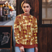 Rotuma Faiakse'ea 'e Kirisimasi Ugly Christmas Sweater Pacific Patchwork Xmas Vibes - Polynesian Pride