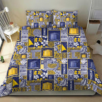 Tokelau Manuia te Kilihimahi Bedding Set Pacific Patchwork Xmas Vibes - Polynesian Pride