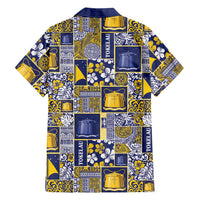 Tokelau Manuia te Kilihimahi Family Matching Long Sleeve Bodycon Dress and Hawaiian Shirt Pacific Patchwork Xmas Vibes - Polynesian Pride