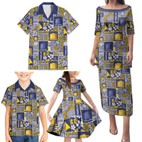Tokelau Manuia te Kilihimahi Family Matching Puletasi and Hawaiian Shirt Pacific Patchwork Xmas Vibes LT9 - Polynesian Pride
