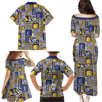 Tokelau Manuia te Kilihimahi Family Matching Puletasi and Hawaiian Shirt Pacific Patchwork Xmas Vibes LT9 - Polynesian Pride