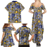 Tokelau Manuia te Kilihimahi Family Matching Summer Maxi Dress and Hawaiian Shirt Pacific Patchwork Xmas Vibes LT9 - Polynesian Pride