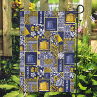 Tokelau Manuia te Kilihimahi Garden Flag Pacific Patchwork Xmas Vibes - Polynesian Pride