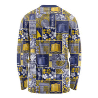 Tokelau Manuia te Kilihimahi Long Sleeve Shirt Pacific Patchwork Xmas Vibes - Polynesian Pride