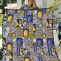 Tokelau Manuia te Kilihimahi Quilt Pacific Patchwork Xmas Vibes - Polynesian Pride