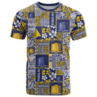 Tokelau Manuia te Kilihimahi T Shirt Pacific Patchwork Xmas Vibes - Polynesian Pride