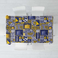 Tokelau Manuia te Kilihimahi Tablecloth Pacific Patchwork Xmas Vibes - Polynesian Pride